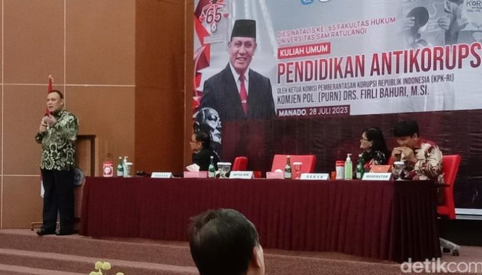 Masa Depan Bebas Korupsi: Ketua KPK Berbicara Tentang Politik Uang dan Antikorupsi di Unsrat Menjelang Pemilu 2024.