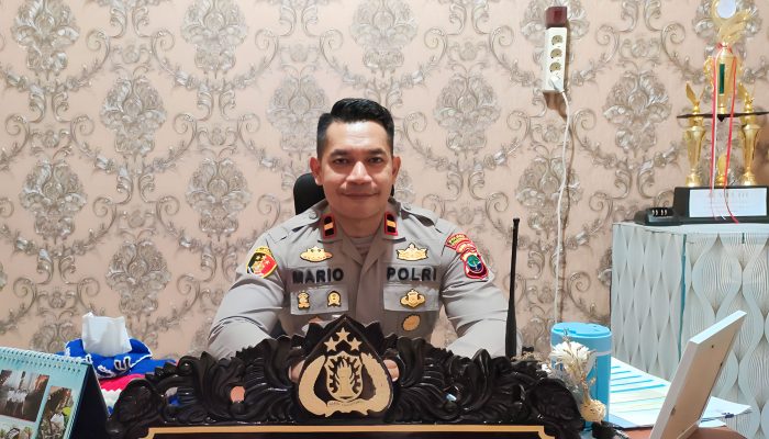 Kapolsek di Kec. Tombariri, Kab.Minahasa, Ipda Mario Sopacoly, S.H,.M.H,