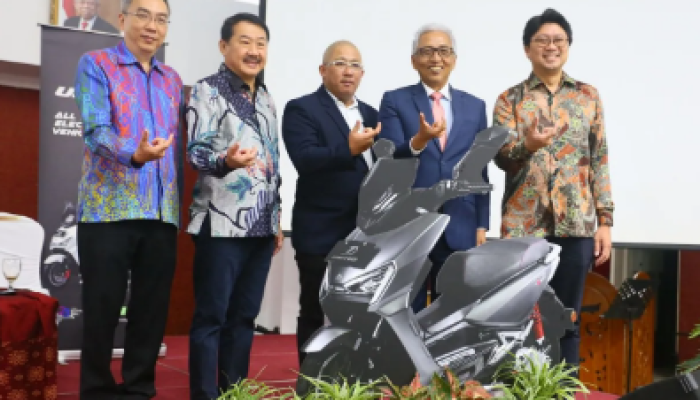 Motor Listrik Buatan Indonesia ke Pasar Malaysia