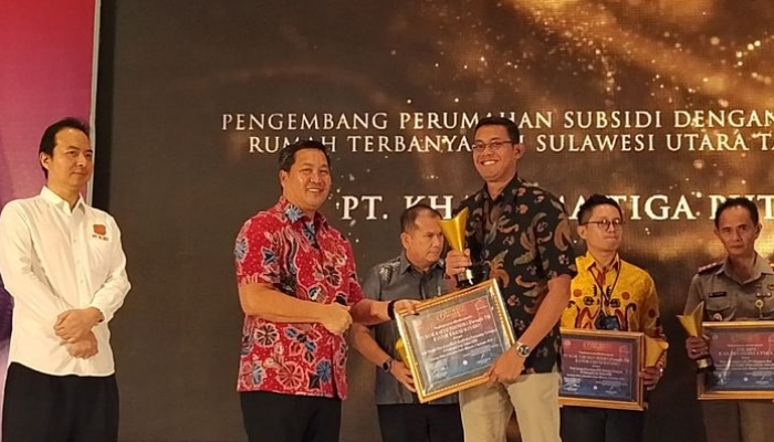 REI Sulawesi Utara menggelar Musyawarah Daerah ke-10 dan pemberian penghargaan REI Sulut Award, menghargai mitra yang berperan dalam perkembangan properti lokal.