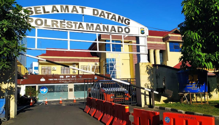 Kantor Polresta Manado.