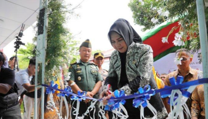 Wali Kota Kotamobagu, Tatong Bara, resmi membuka Rumah Sakit Umum Daerah (RSUD) Kotamobagu, Sulawesi Utara, pada Kamis, 7 September 2023. (Pemkot Kotamobagu)