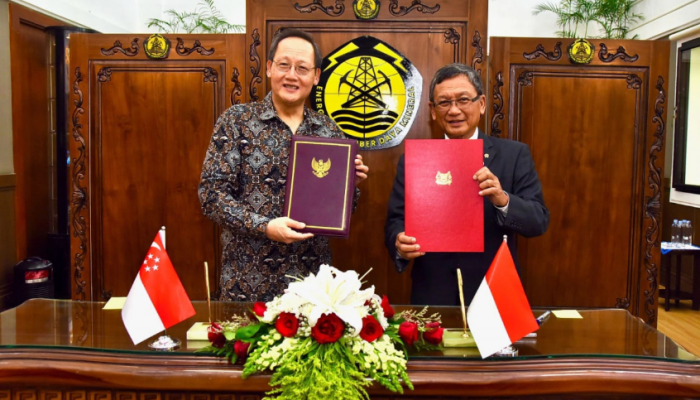 Indonesia dan Singapura Menandatangani Kesepakatan Kolaborasi Energi Rendah Karbon dan Interkoneksi Listrik Melintasi Batas
