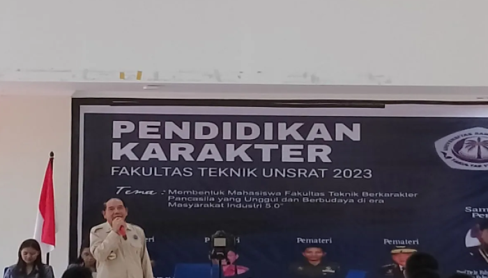 Saat Brigjen Pol Pitra Ratulangi, Kepala BNN Sulut, memberikan informasi mengenai risiko narkoba.