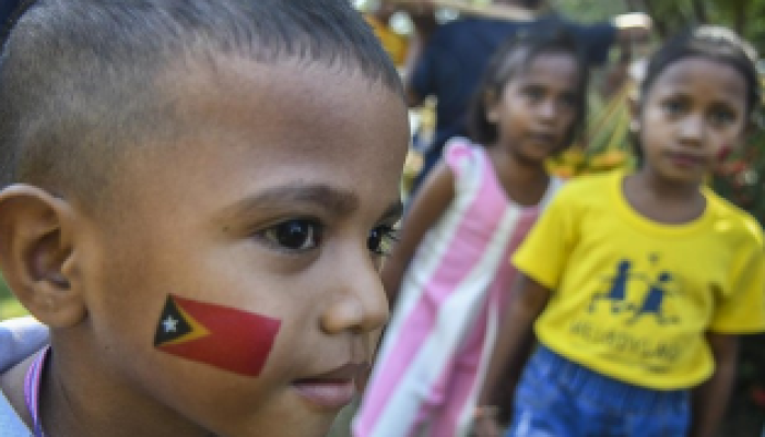anak-anak di Timor Leste