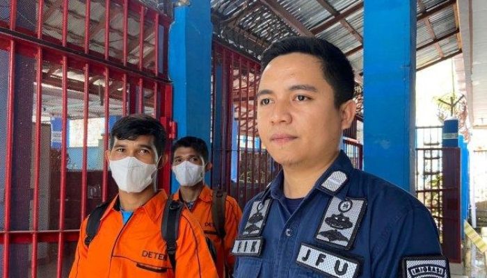 Rudenim Manado Menerima 2 Warga Negara Filipina yang Dilimpahkan.