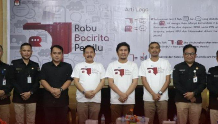 Peluncuran Program Rabu Bacirita Pemilu oleh KPU Sulawesi Utara