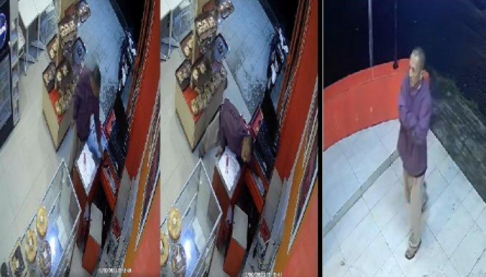Pencurian di Toko Onibi Langowan Minahasa Sulut Mendadak Jadi Viral: Aksi Tangan Nakal Tertangkap CCTV
