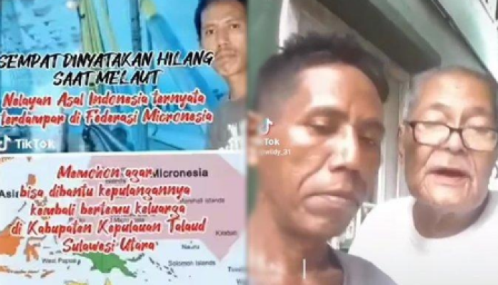 Video Viral: Nelayan Terdampar di Pulau Samudra Pasifik