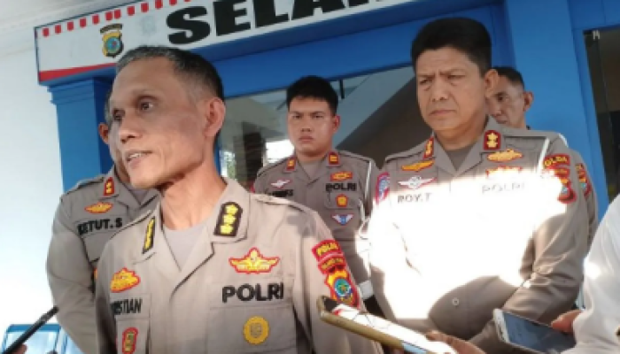 Kombes Pol Iis Kristian, Kabid Humas Polda Sulut.