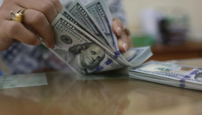 Foto: Ilustrasi dolar Amerika Serikat (USD).