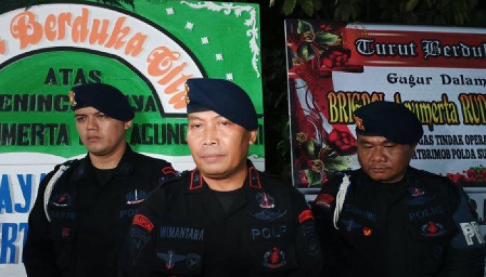 425 Kompol I Wayan Wimantara S.Sos, Danyon B Pelopor Inuai.