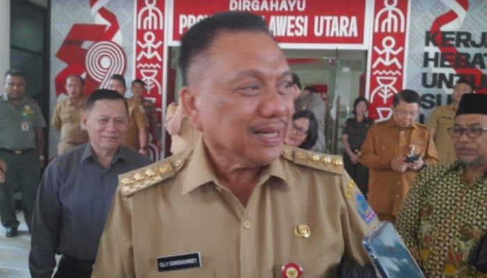 Olly Dondokambey, yang menjabat sebagai Gubernur Sulawesi Utara.