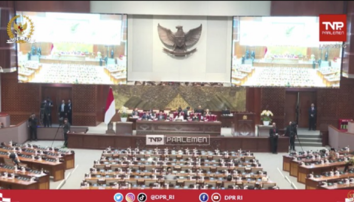 Paripurna ke-6 DPR RI Masa Sidang I 2023-2024.