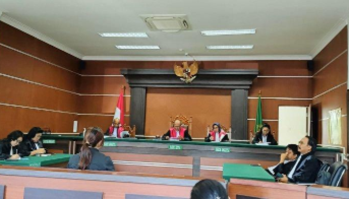Sidang Vonis Penipuan Arisan Terdakwa Jane Posumah di PN Manado, Sulawesi Utara