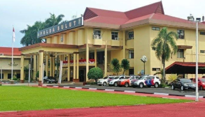 Kantor Polda Sulawesi Utara.