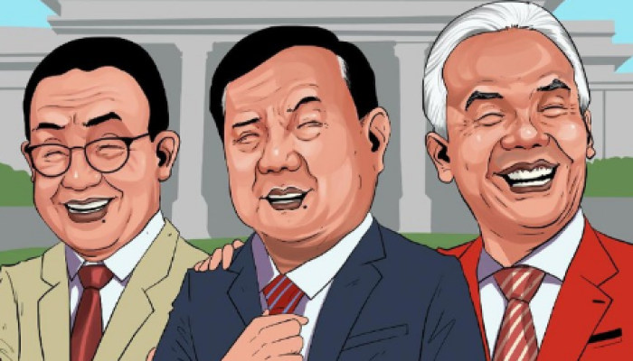 Infografis/ Top 3 Capres 2024