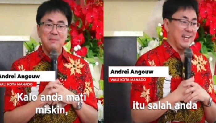 Andrei Angouw: Mati Miskin, Salah Sendiri.