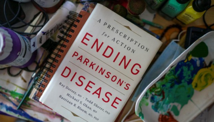 Penyakit parkinson.