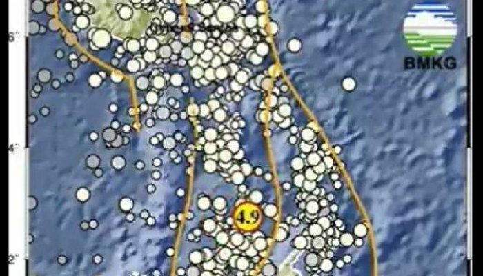 Hari ini, tanggal 6 September 2023, Sulawesi Utara (Sulut) diguncang gempa bumi magnitudo 4.9 pada kedalaman 10 kilometer menurut BMKG.