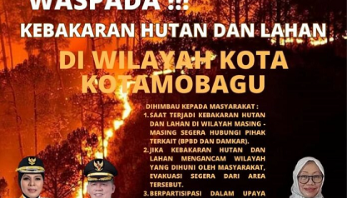 Pemerintah Kota Kotamobagu, melalui Badan Penanggulangan Bencana Daerah (BPBD), mengingatkan masyarakat untuk mengantisipasi fenomena El Nino dan mencegah kebakaran hutan serta pemukiman. User buatkan slug dan focus keyphrase untuk artikel di