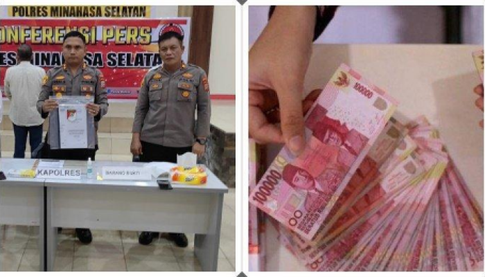 Korupsi Dana Modal PDAM Minsel Tahap II Tahun 2018 di Minahasa Selatan.
