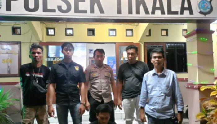 Jambret depan Perum Liwas Ditangkap Polsek Tikala