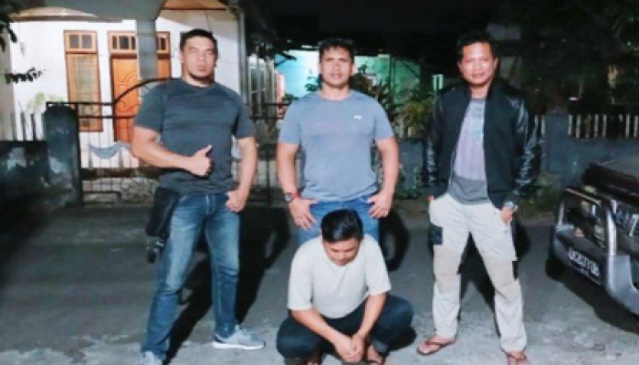 Tim Resmob Minahasa Tangkap Pelaku Penikaman di Tataaran Patar, Tondano Selatan, Minahasa pada Senin (2/10/2023).